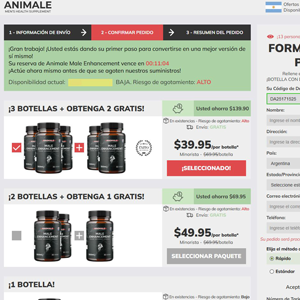 Animale ME Capsules Producto
