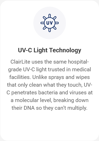 Clairlite UV Sanitizer Producto