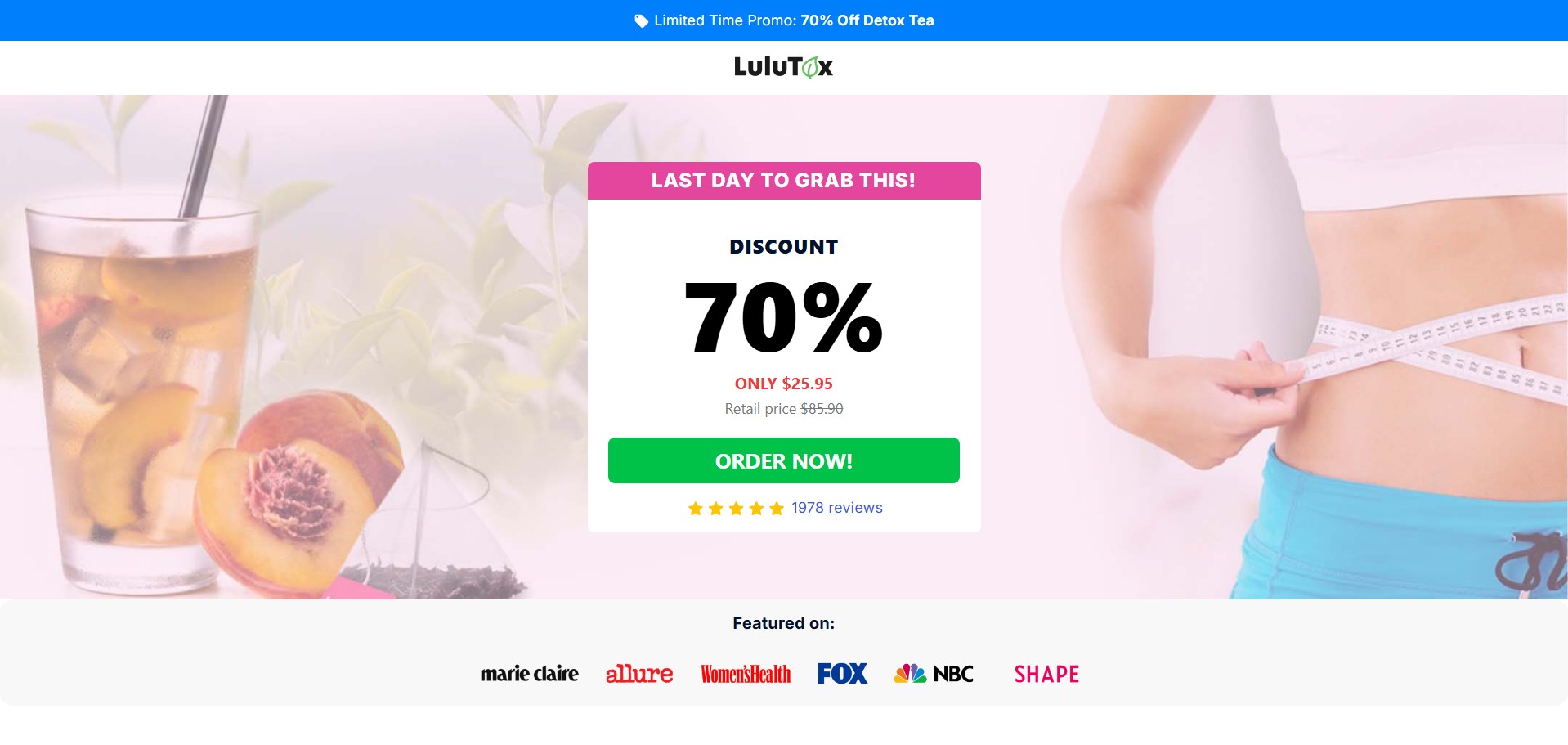 Lulutox (ลูลูท็อกซ์) Producto
