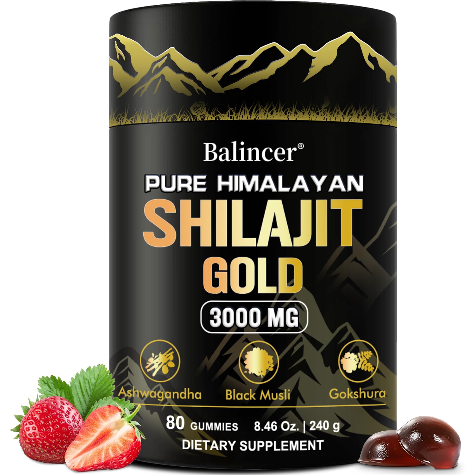 Shilajit Gummies Himalla Producto